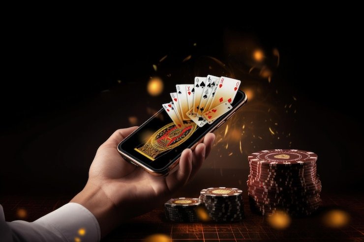 Meja Andar Bahar live-dealer di studio minitoto dengan dealer profesional